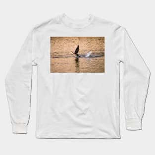 Splash of a Landing by Debra Martz Long Sleeve T-Shirt